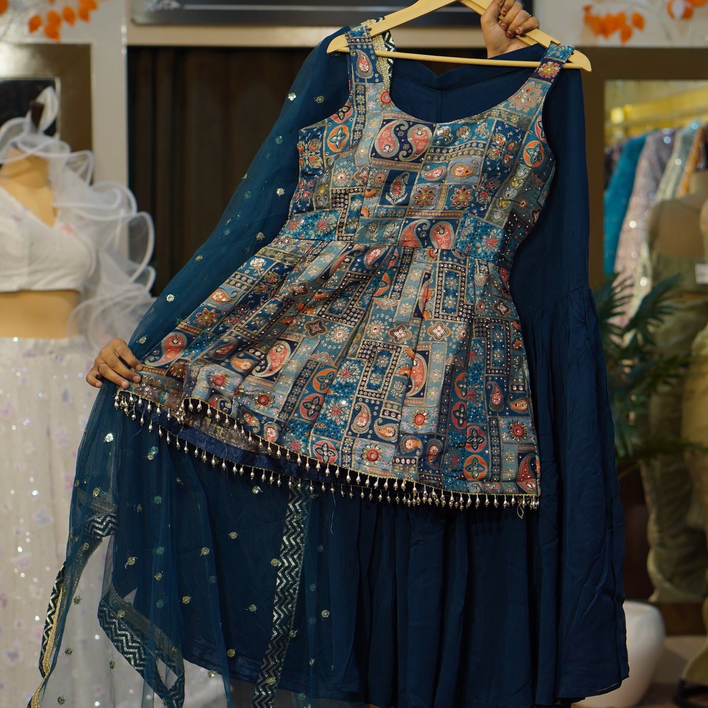 010-JAQUARD PAPLER-BLUE
