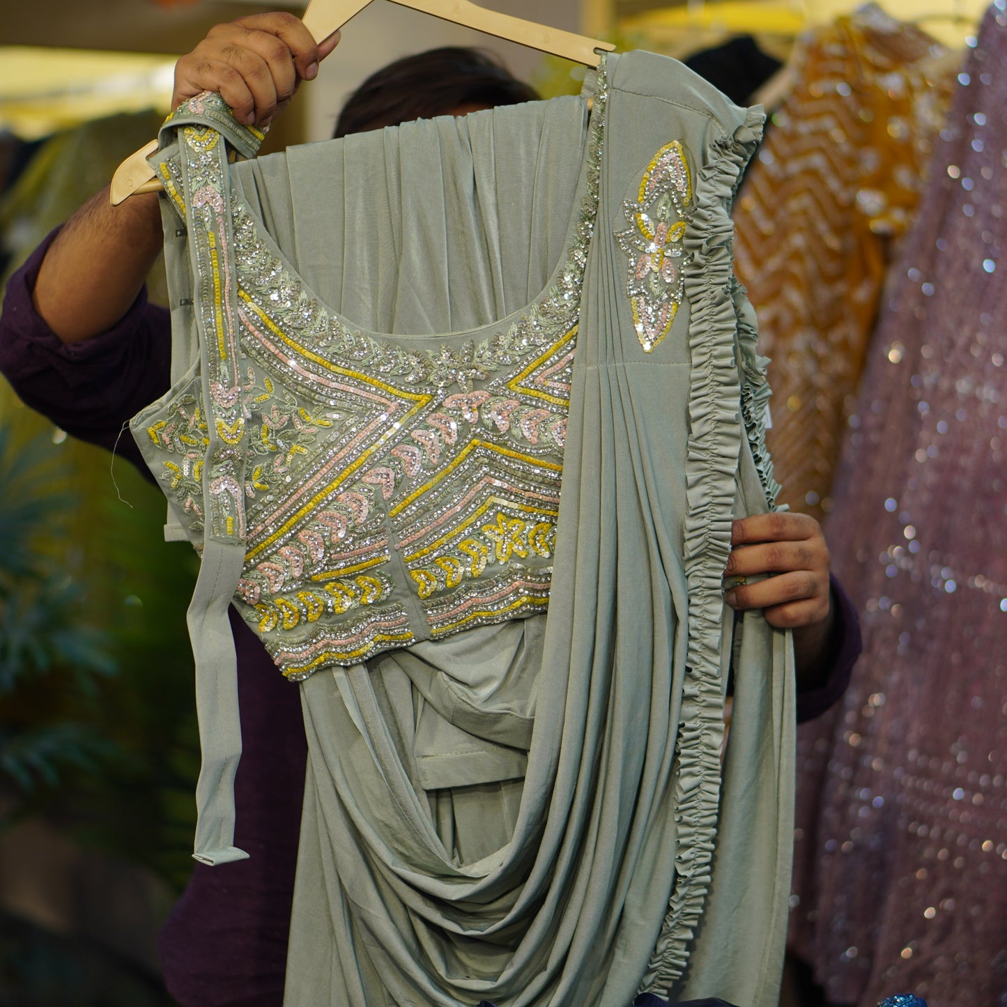 Readymade / PreDraped / Read To Wear Saree