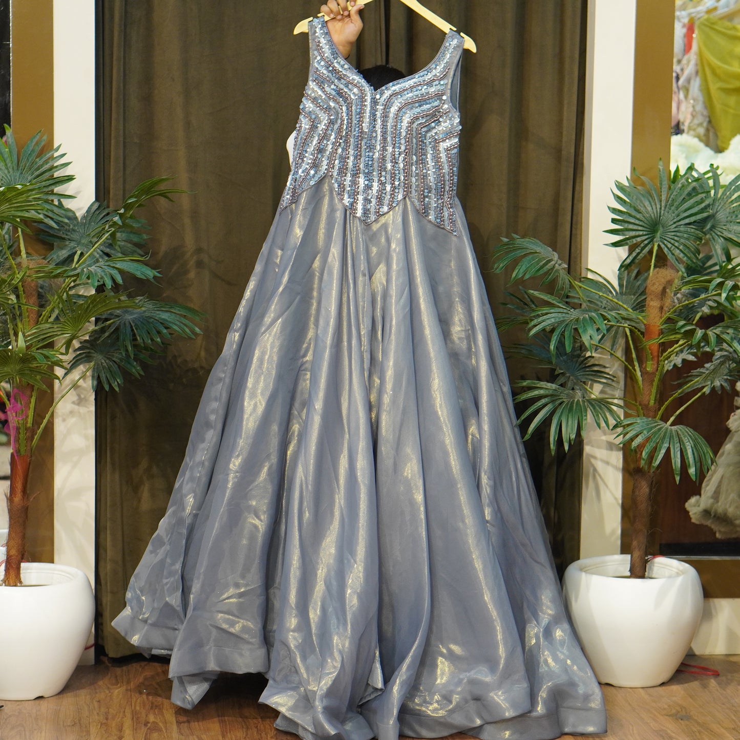 Ethnic Gown (buy online readymade Gowns)