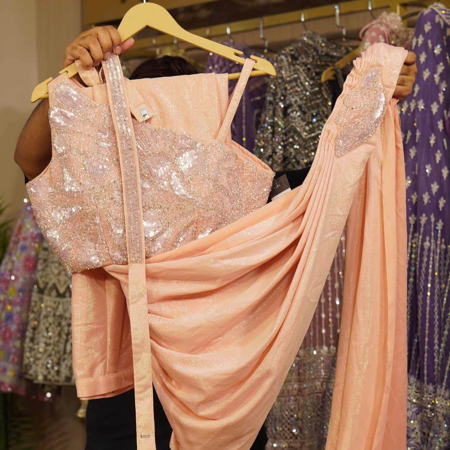 Readymade / PreDraped / Read To Wear Saree