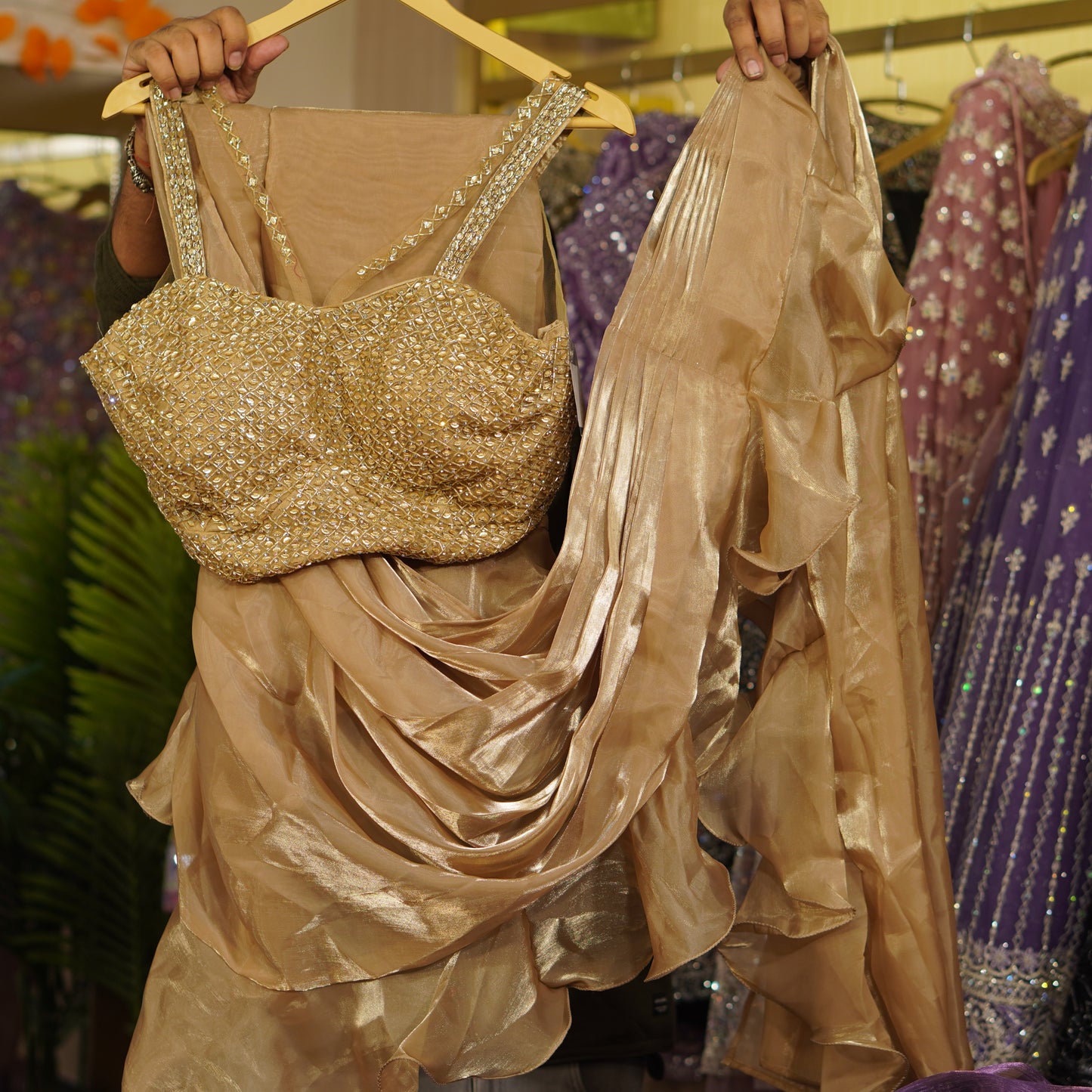 Readymade / PreDraped / Read To Wear Saree