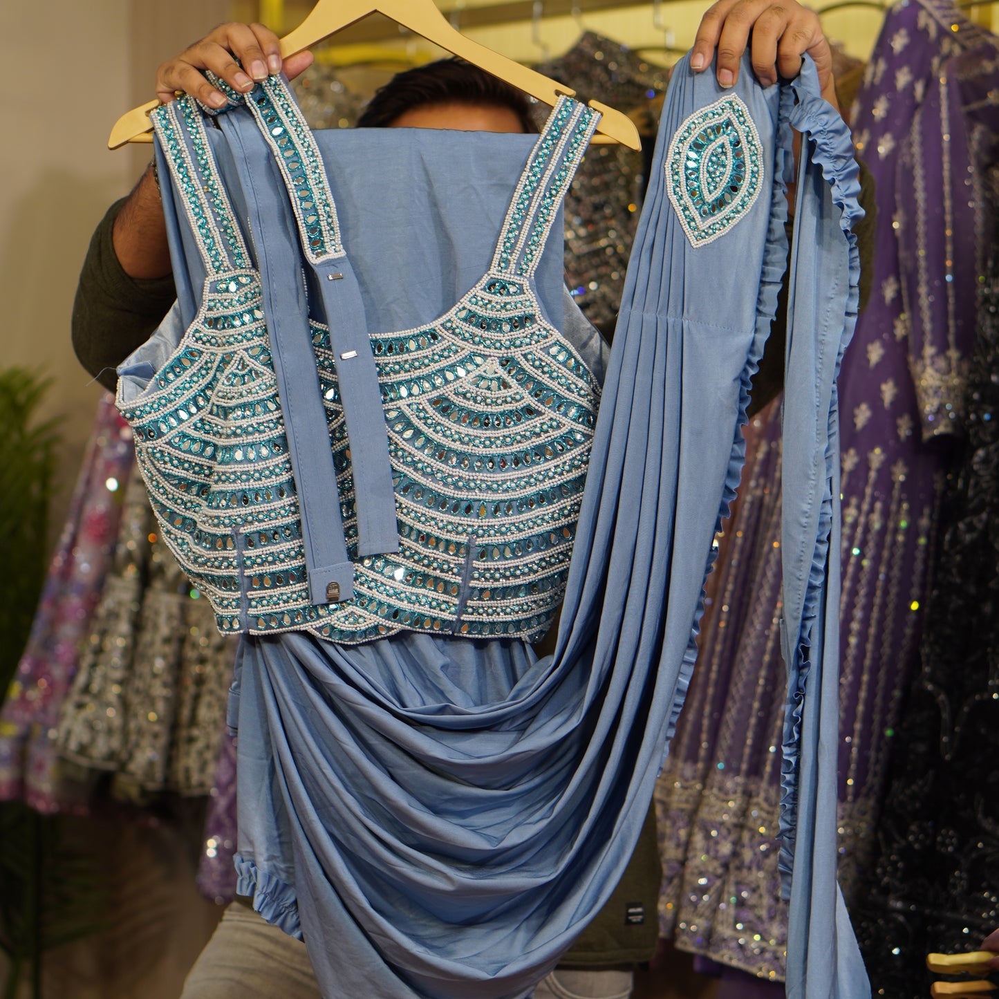 Readymade / PreDraped / Read To Wear Saree