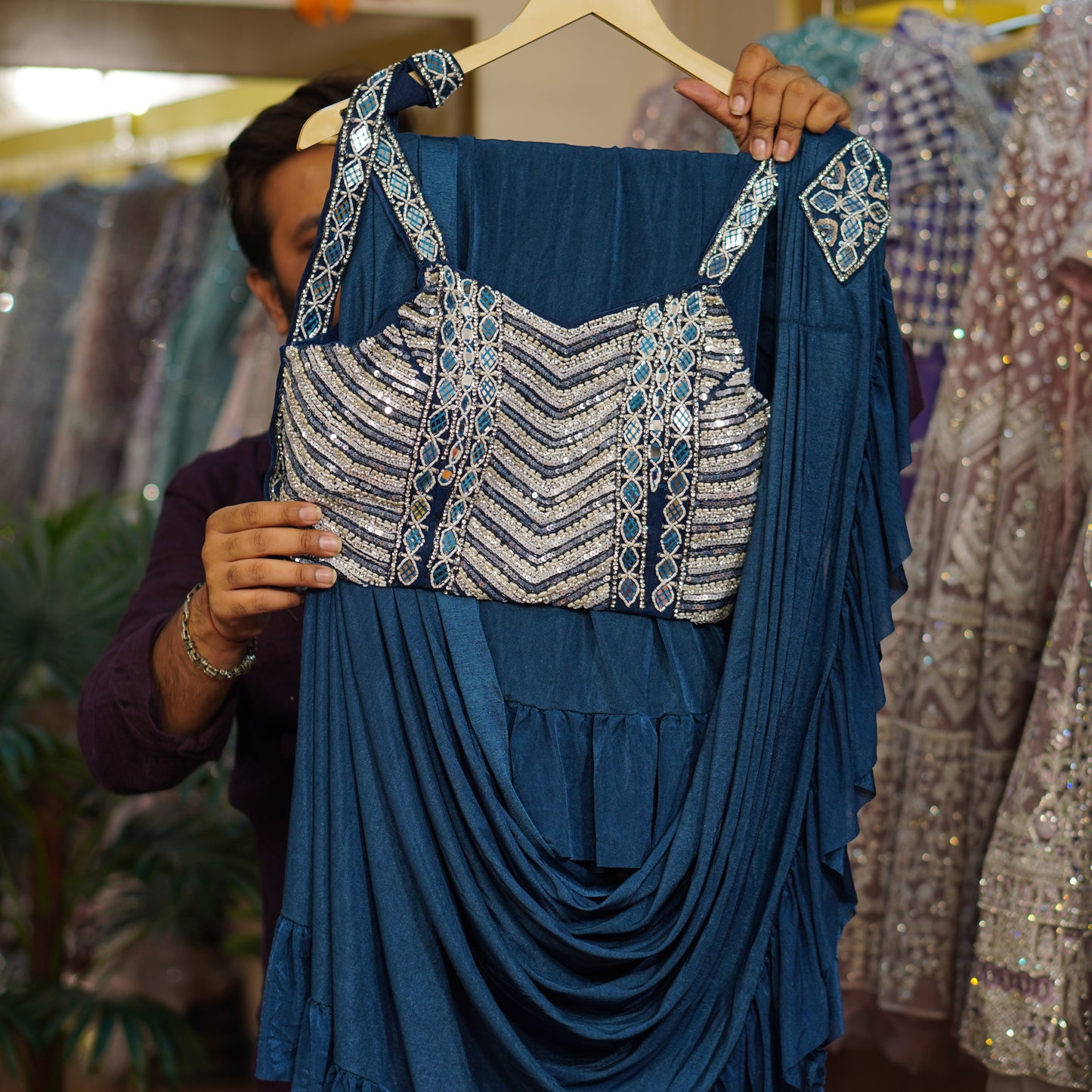 Readymade / PreDraped / Read To Wear Saree