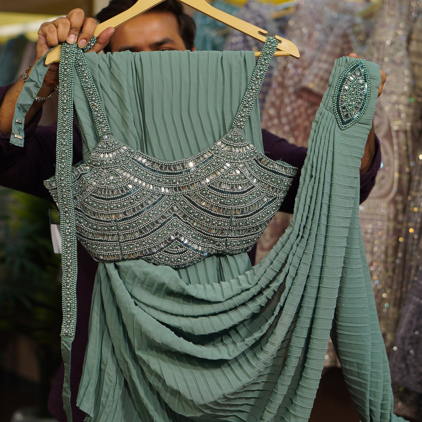 Readymade / PreDraped / Read To Wear Saree