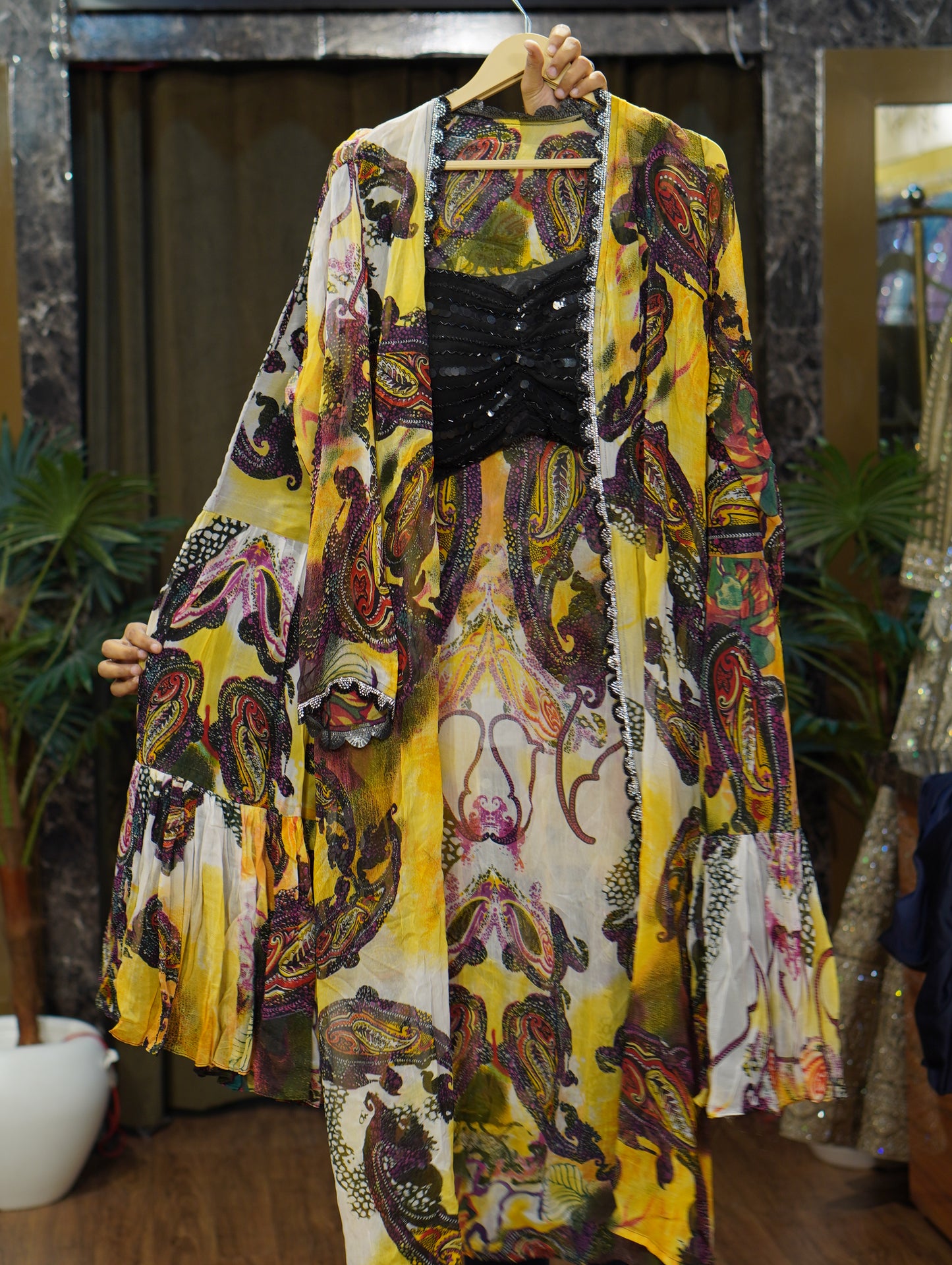 041-7450-B-BLACK+YELLOW