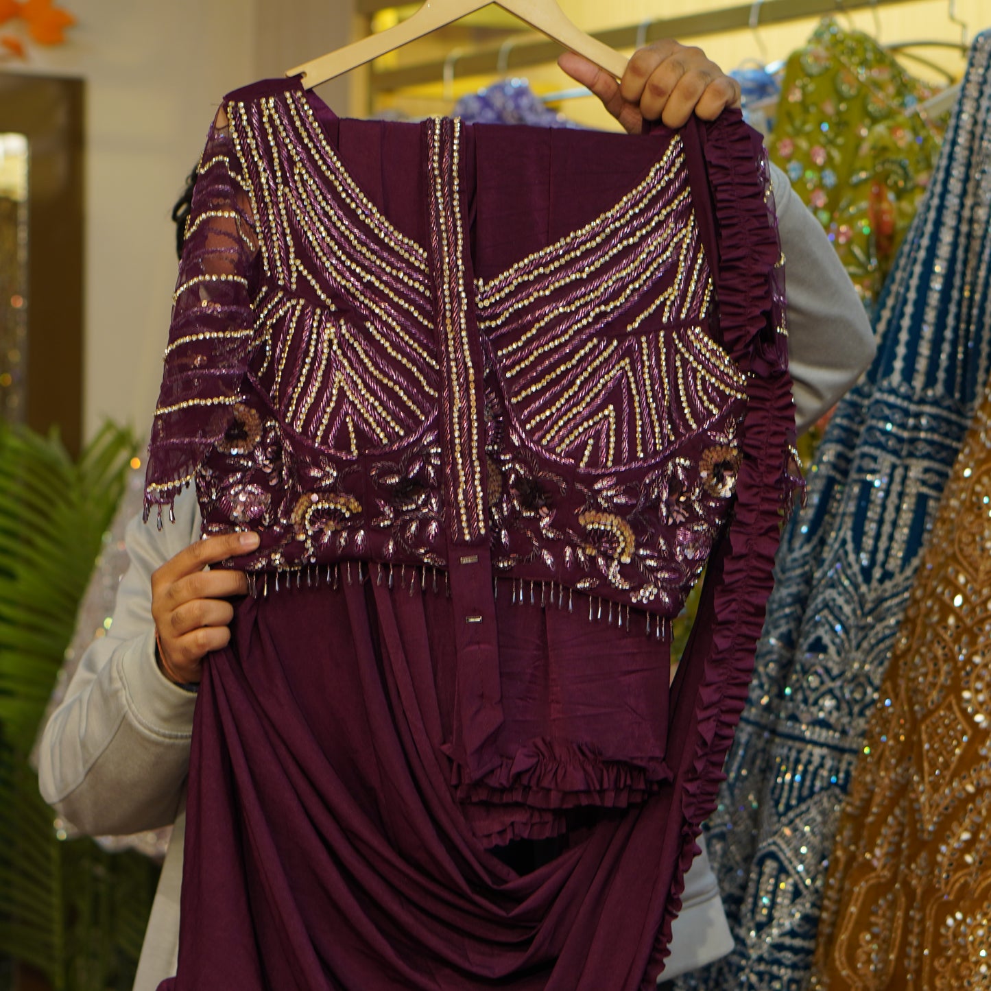 Readymade / PreDraped / Read To Wear Saree