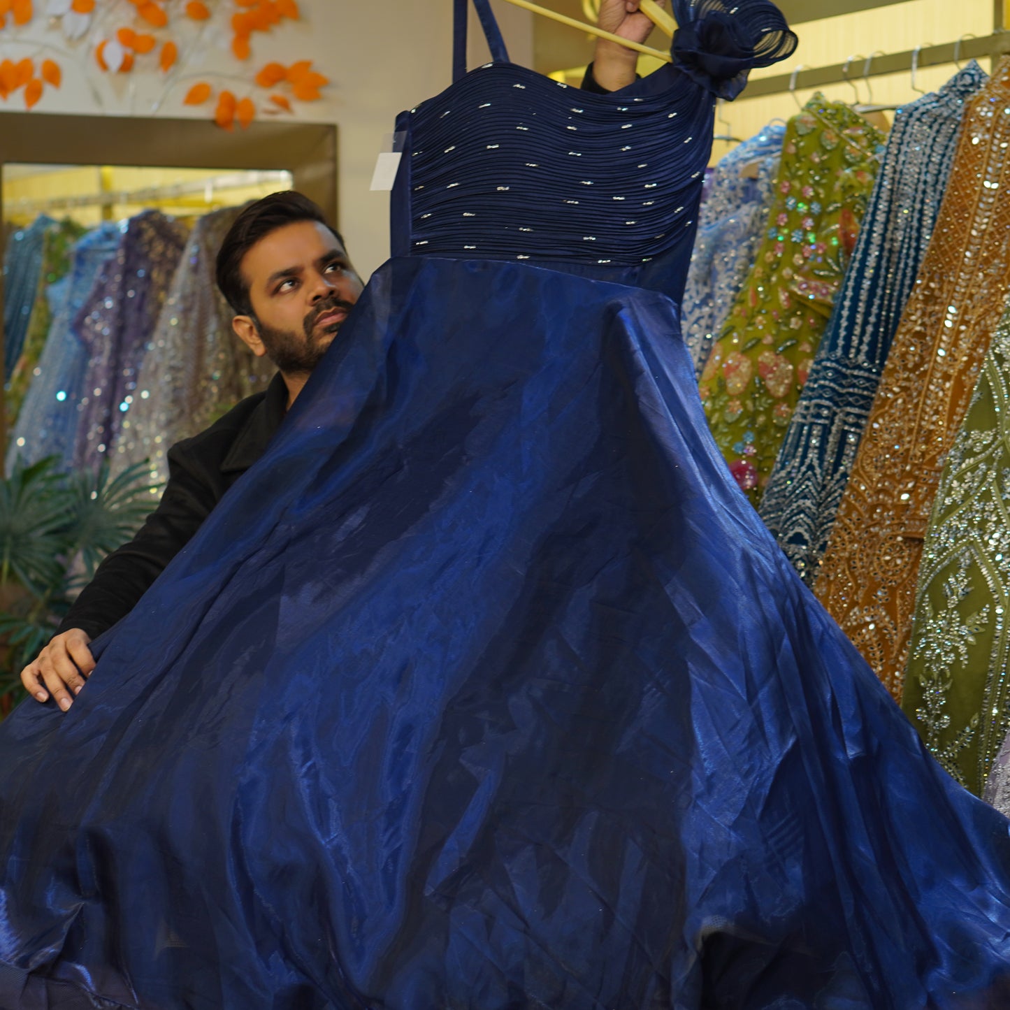 Ethnic Gown (buy online readymade Gowns)