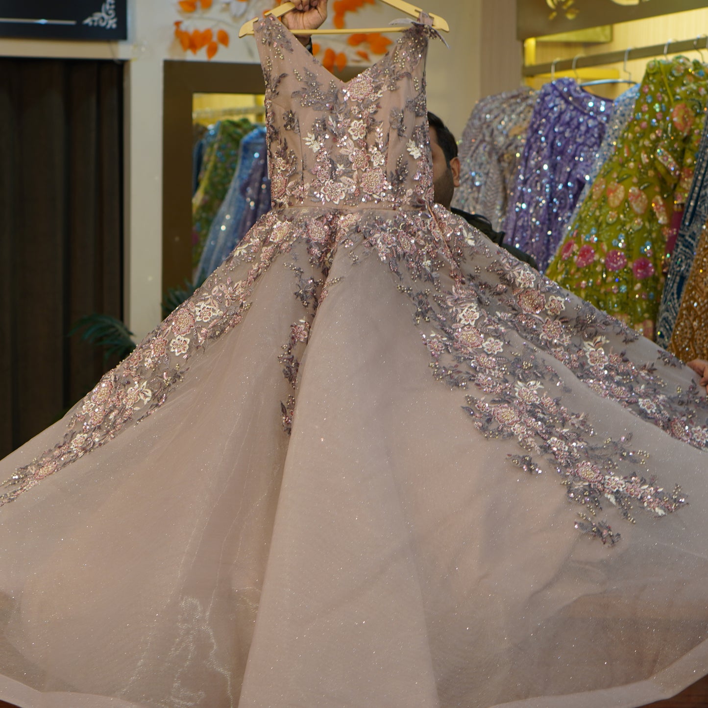 Ethnic Gown (buy online readymade Gowns)
