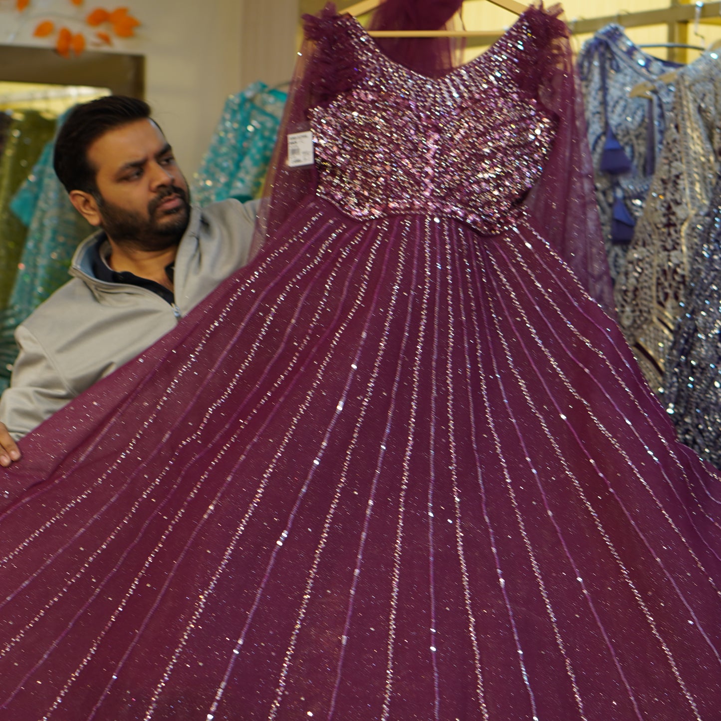 Ethnic Gown (buy online readymade Gowns)