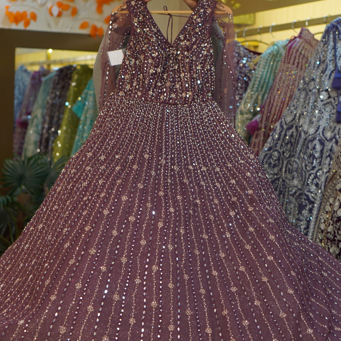 Ethnic Gown (buy online readymade Gowns)