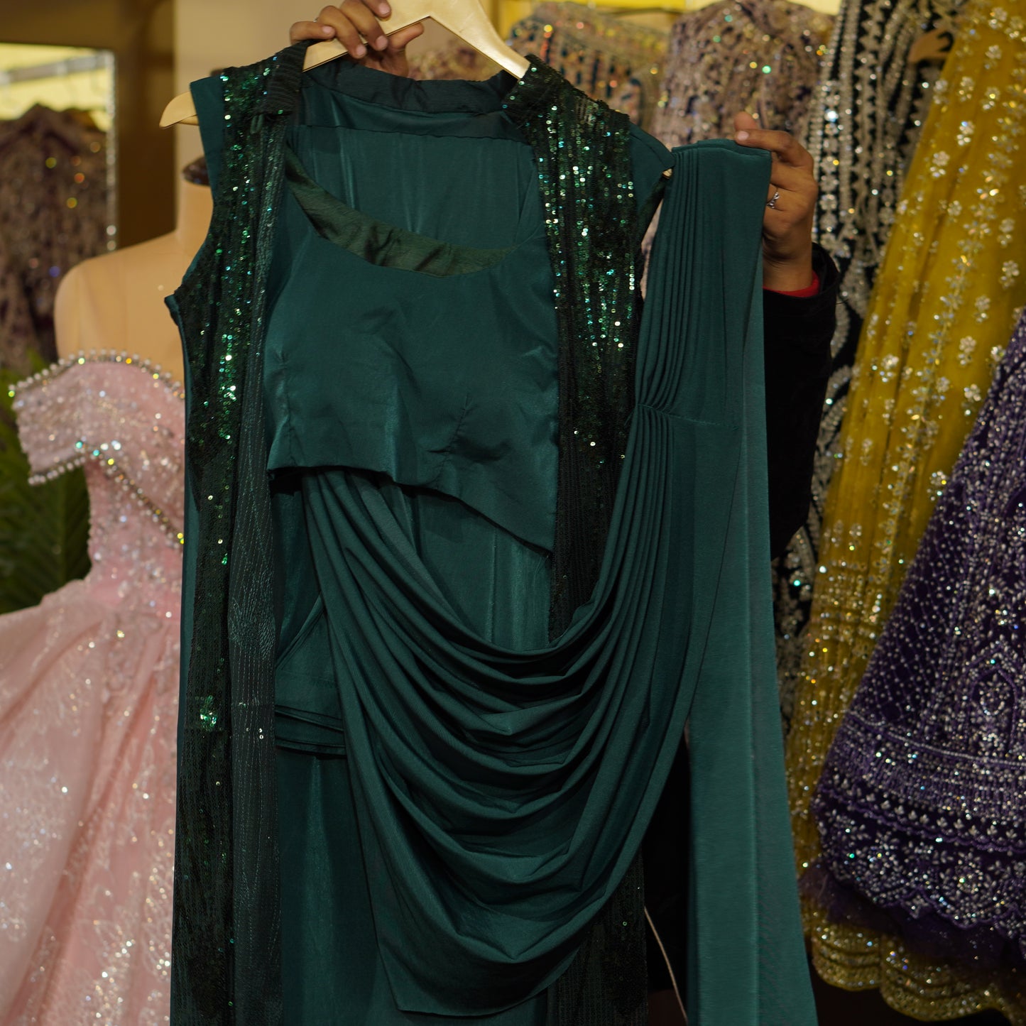Readymade / PreDraped / Read To Wear Saree