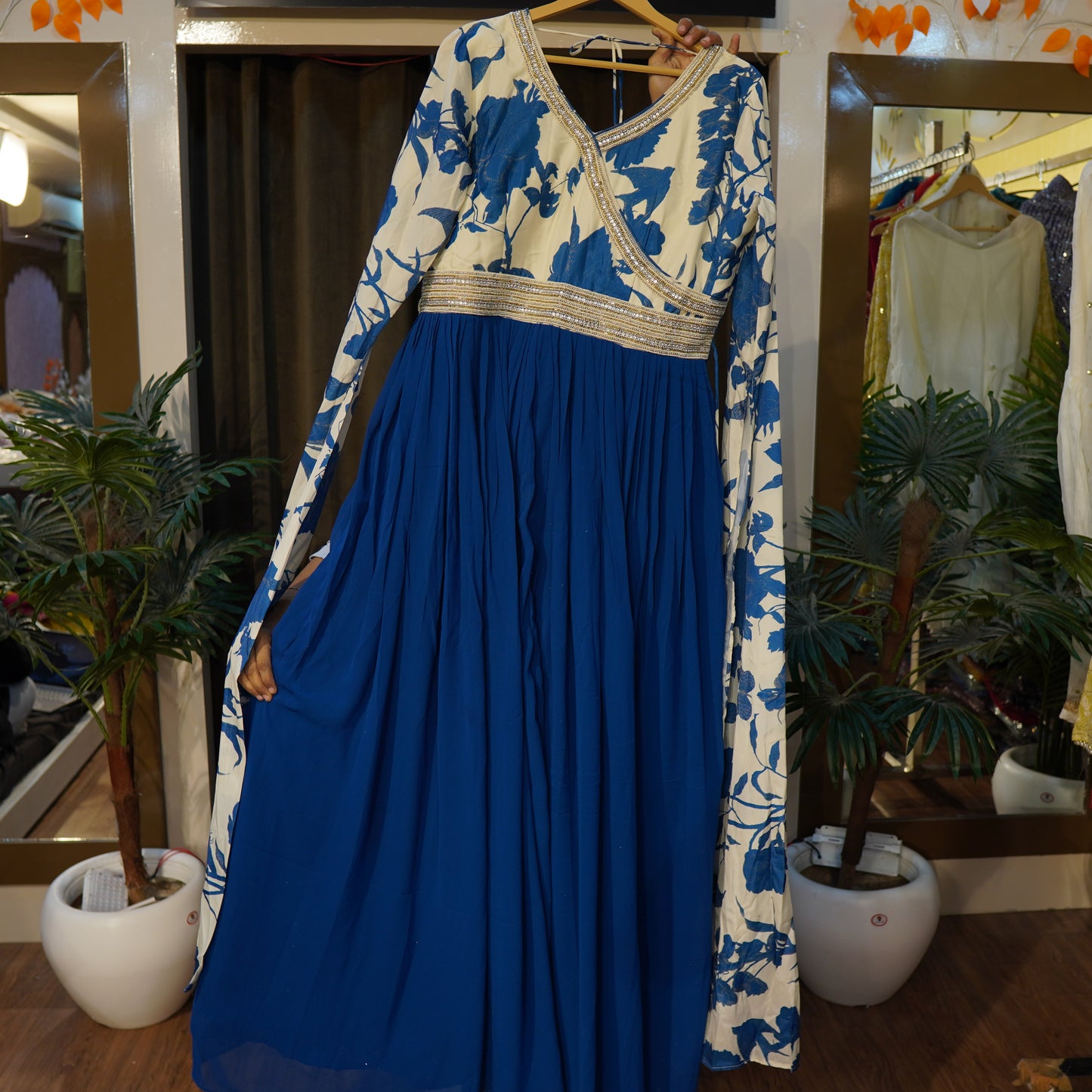 Ethnic Gown (buy online readymade Gowns)