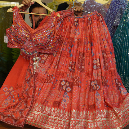 Lehenga set (buy online readymade lehenga choli)