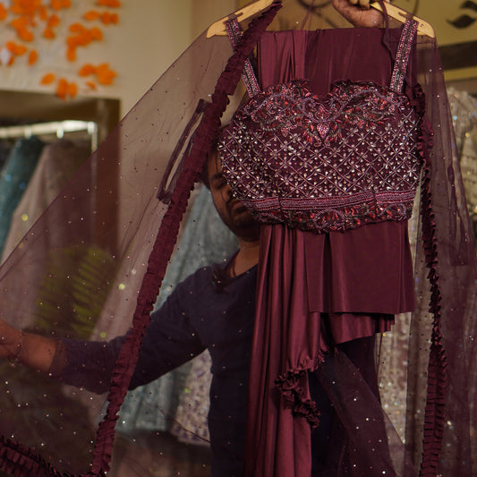 Readymade / PreDraped / Read To Wear Saree