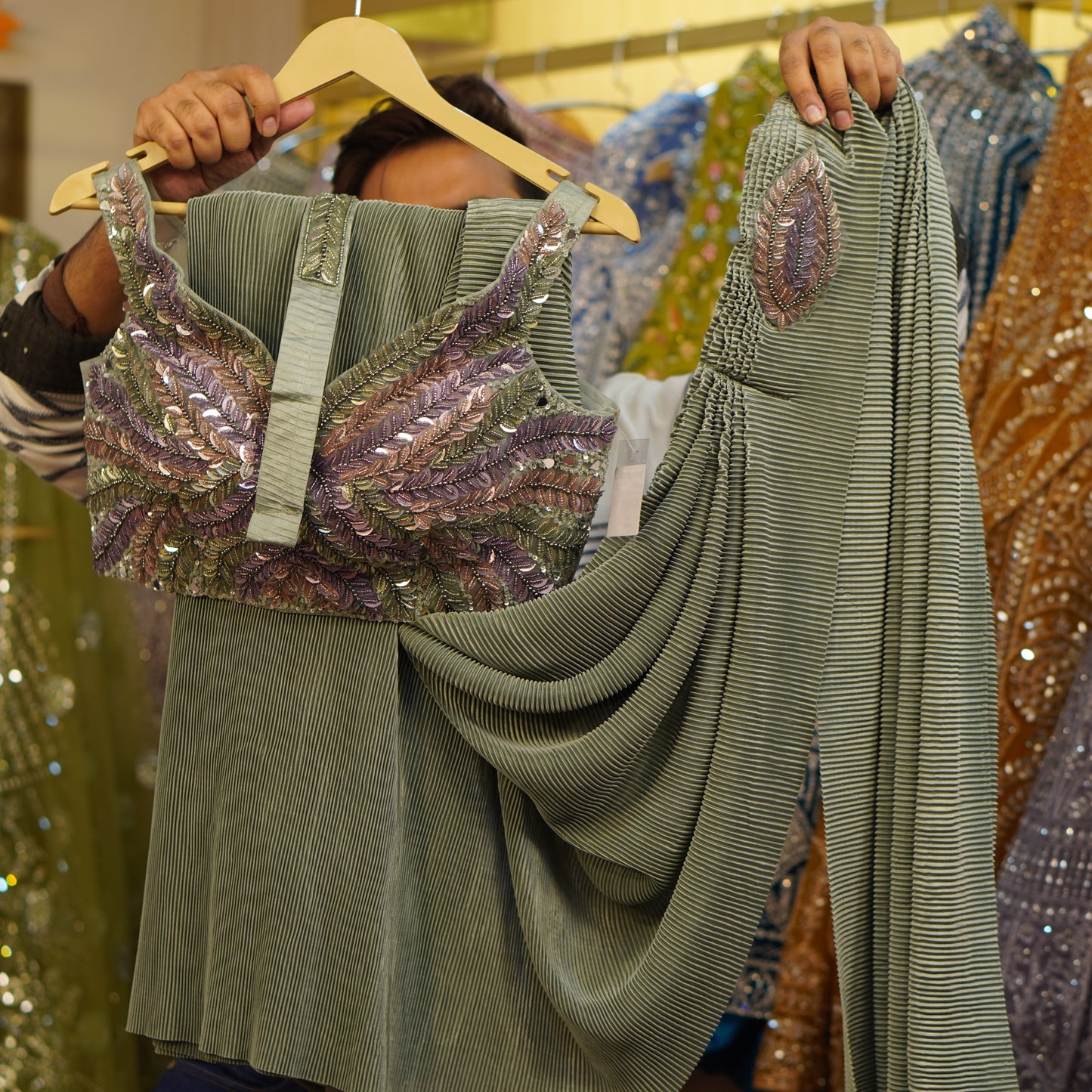 Readymade / PreDraped / Read To Wear Saree