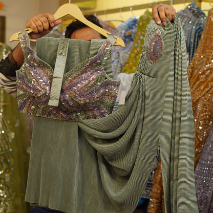 Readymade / PreDraped / Read To Wear Saree