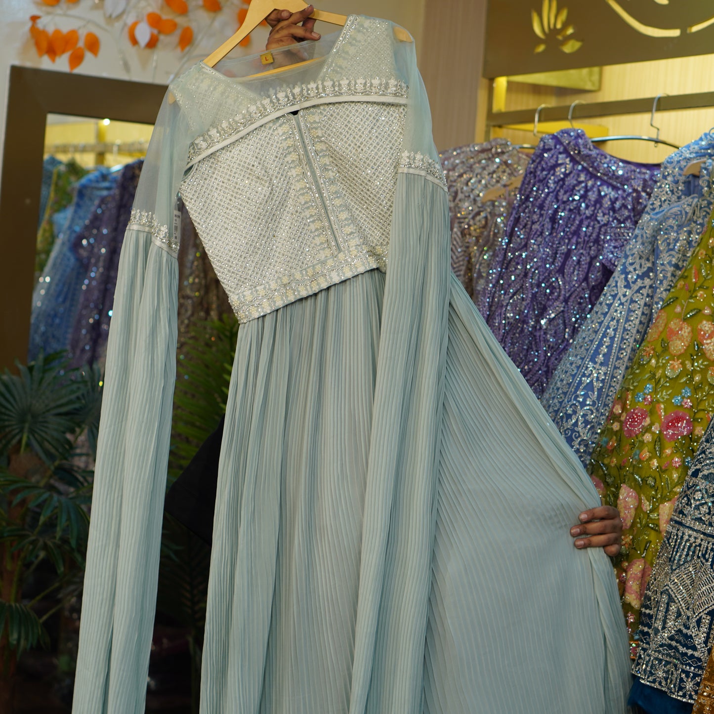 Ethnic Gown (buy online readymade Gowns)