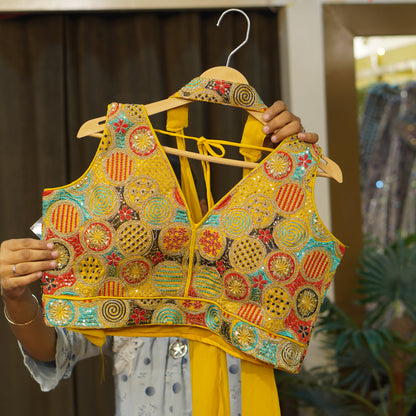 049-SAKINA-2-YELLOW+MULTI