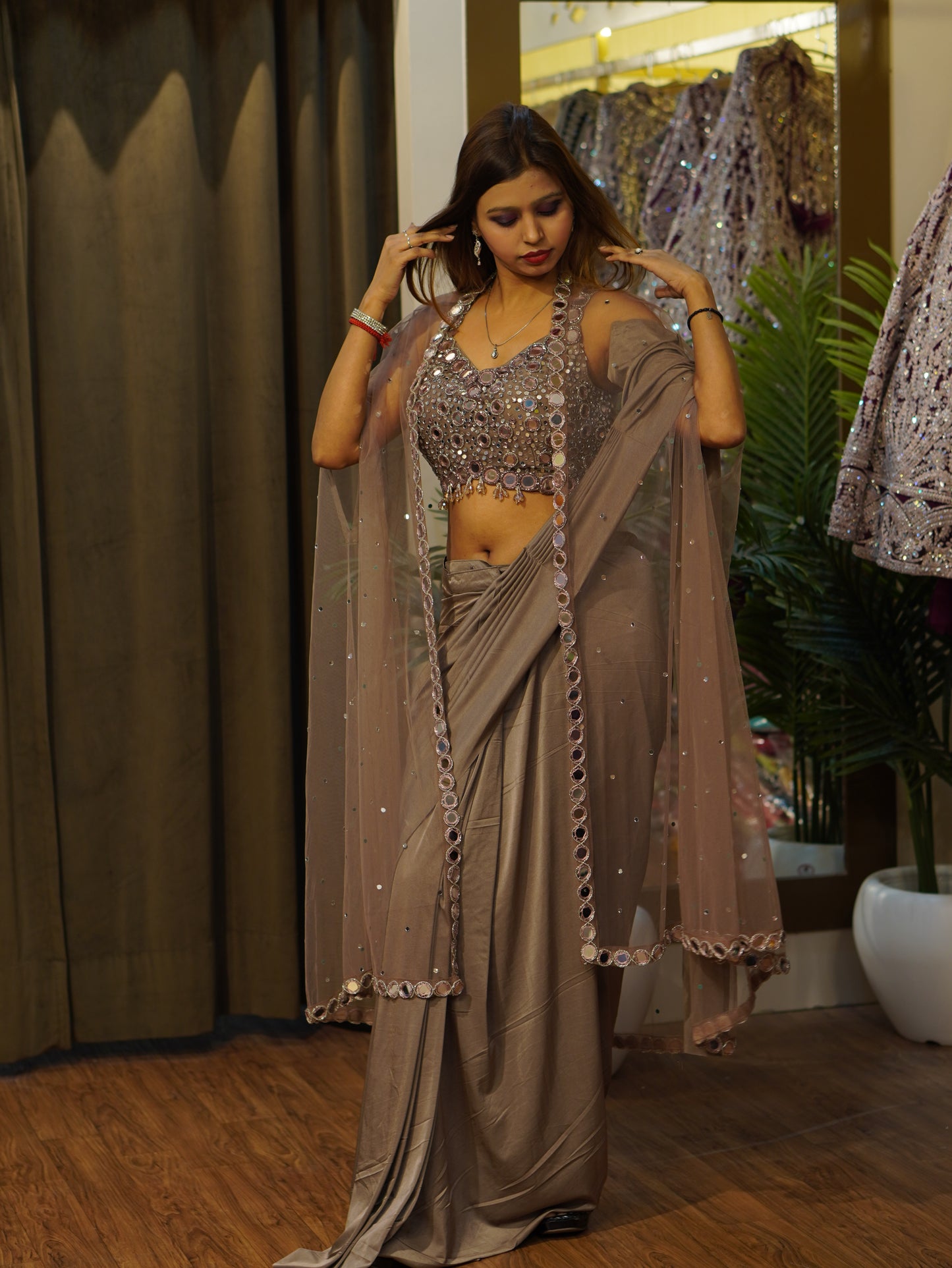 Readymade / PreDraped / Read To Wear Saree