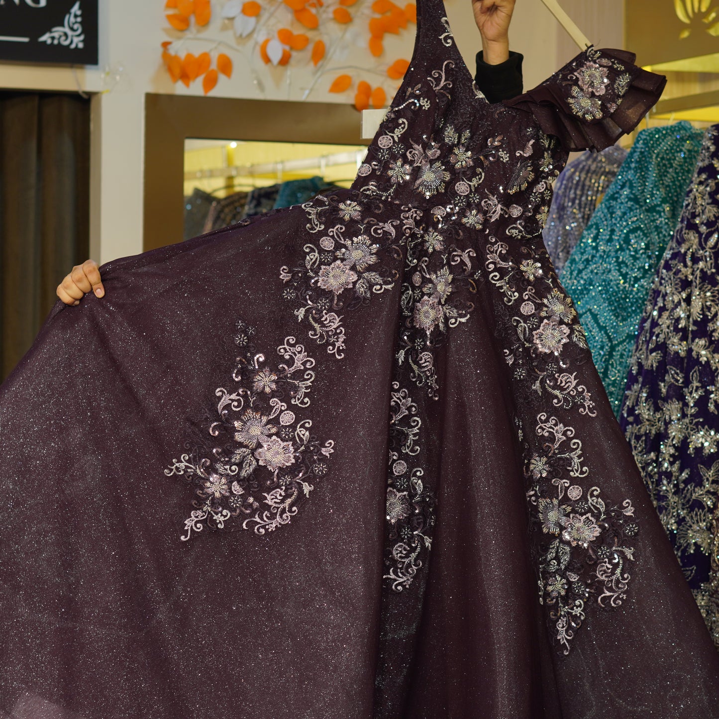 Ethnic Gown (buy online readymade Gowns)