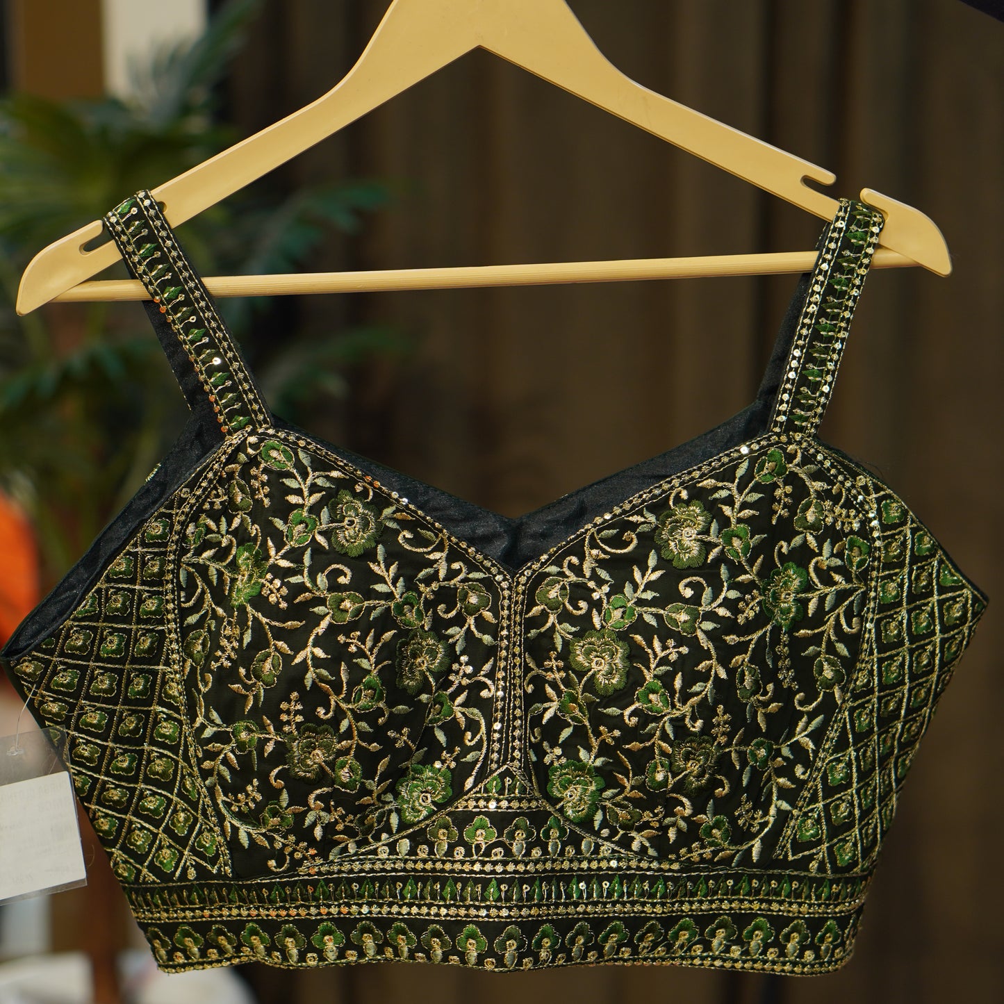 010-PURSE P.CHOLI-DARK GREEN