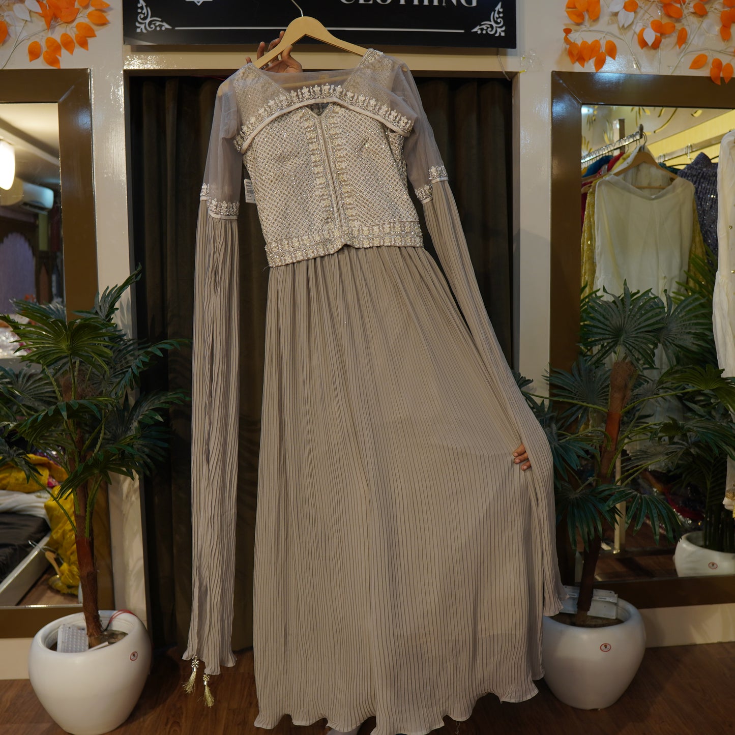 Ethnic Gown (buy online readymade Gowns)
