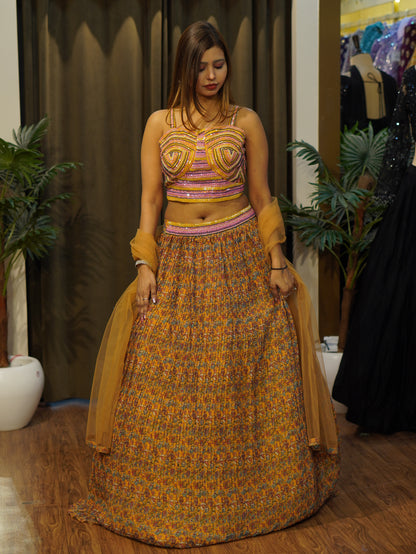 Lehenga set (buy online readymade lehenga choli)