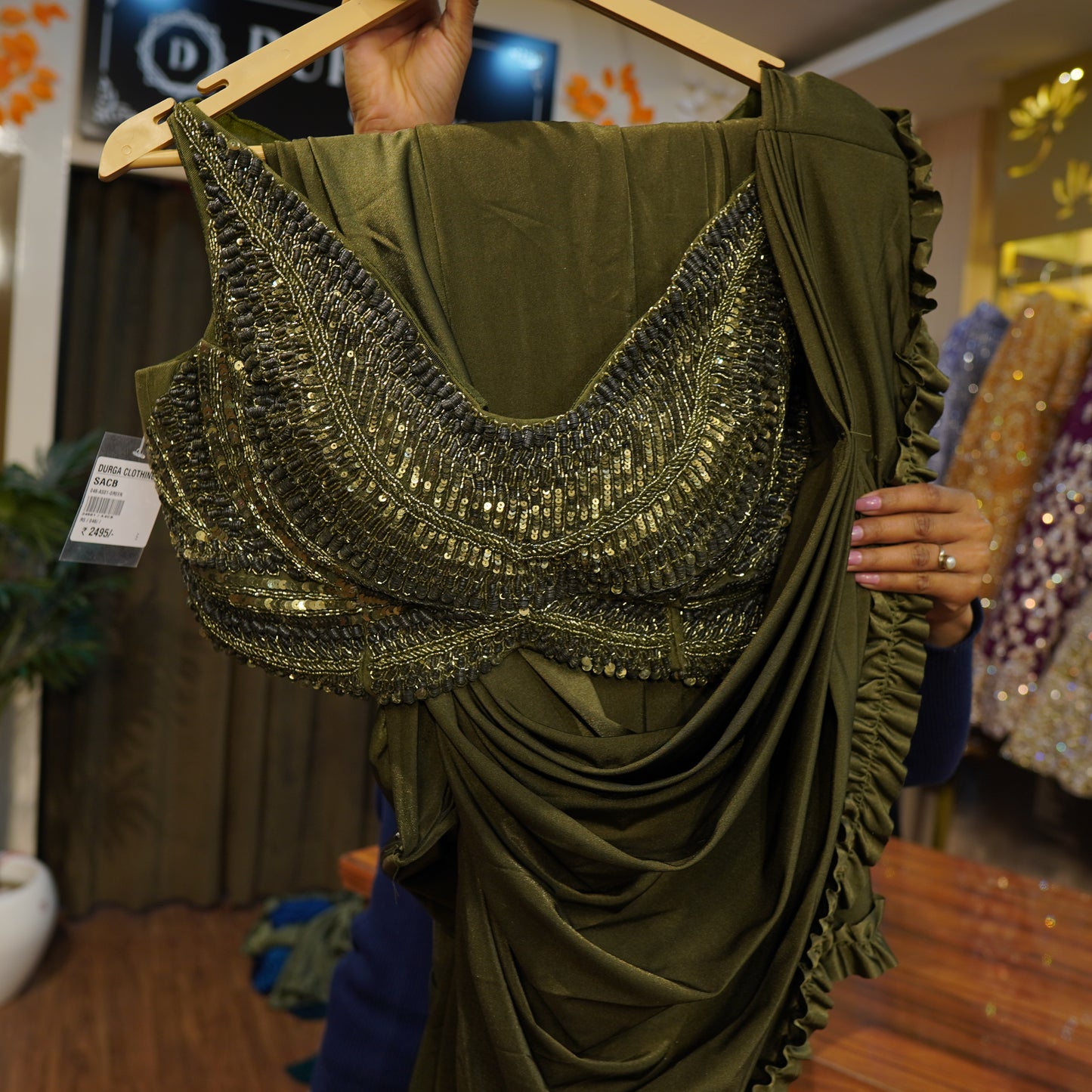 Readymade / PreDraped / Read To Wear Saree