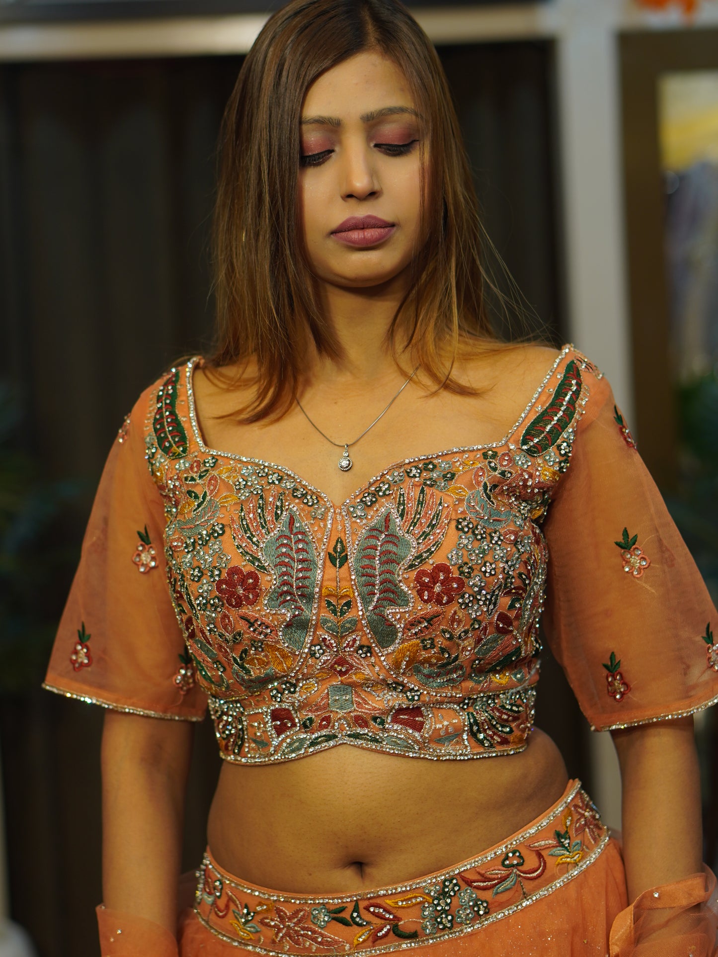 Lehenga set (buy online readymade lehenga choli)